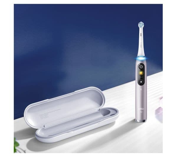 Oral-B iO 9 Electric Toothbrush & Travel Charging Case - Rose Quartz - Image 7