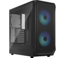 Fractal Design Focus 2 RGB Black ATX Mid Tower PC Case with Tempered Glass thumbnail 1
