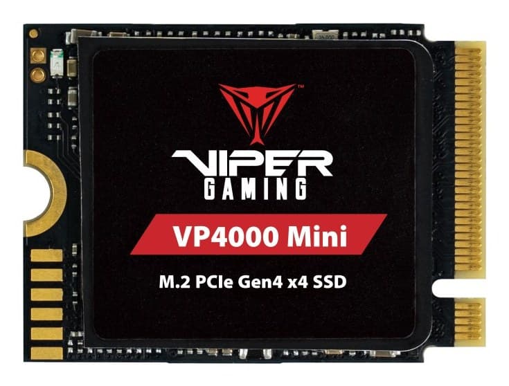 Patriot Memory Viper VP4000 Mini 500 GB M.2 2230 PCI Express 4.0 NVMe SSD