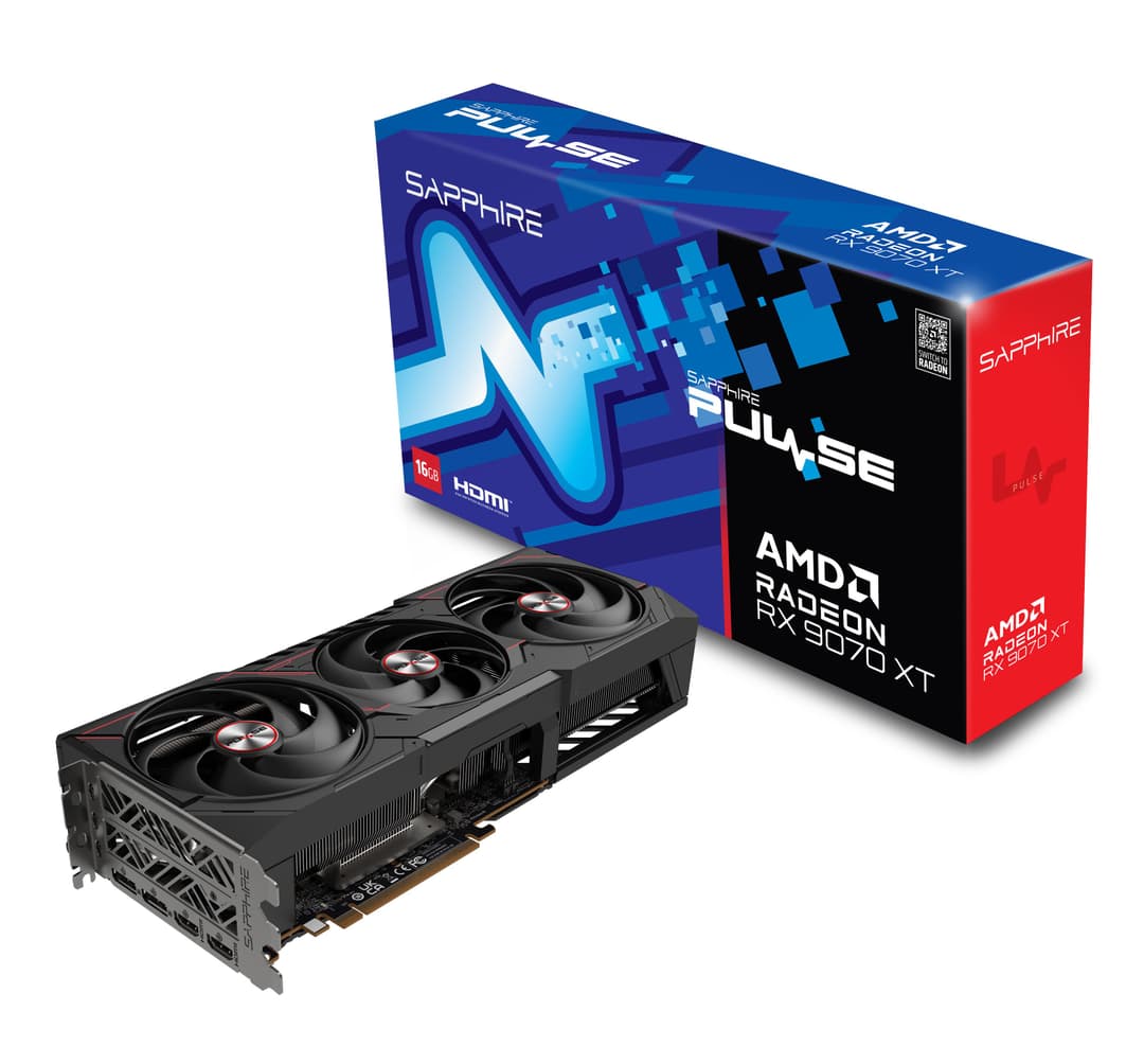 Sapphire PULSE AMD Radeon RX 9070 XT 16 GB GDDR6 Graphics Card - Image 7