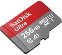 SANDISK Ultra Class 10 microSDXC Memory Card, U1 A1 - 256 GB with SD Adapter thumbnail 1