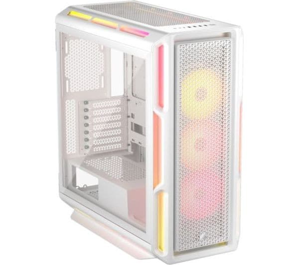 CORSAIR iCUE LINK 5000T LX RGB ATX Mid-Tower PC Case - White