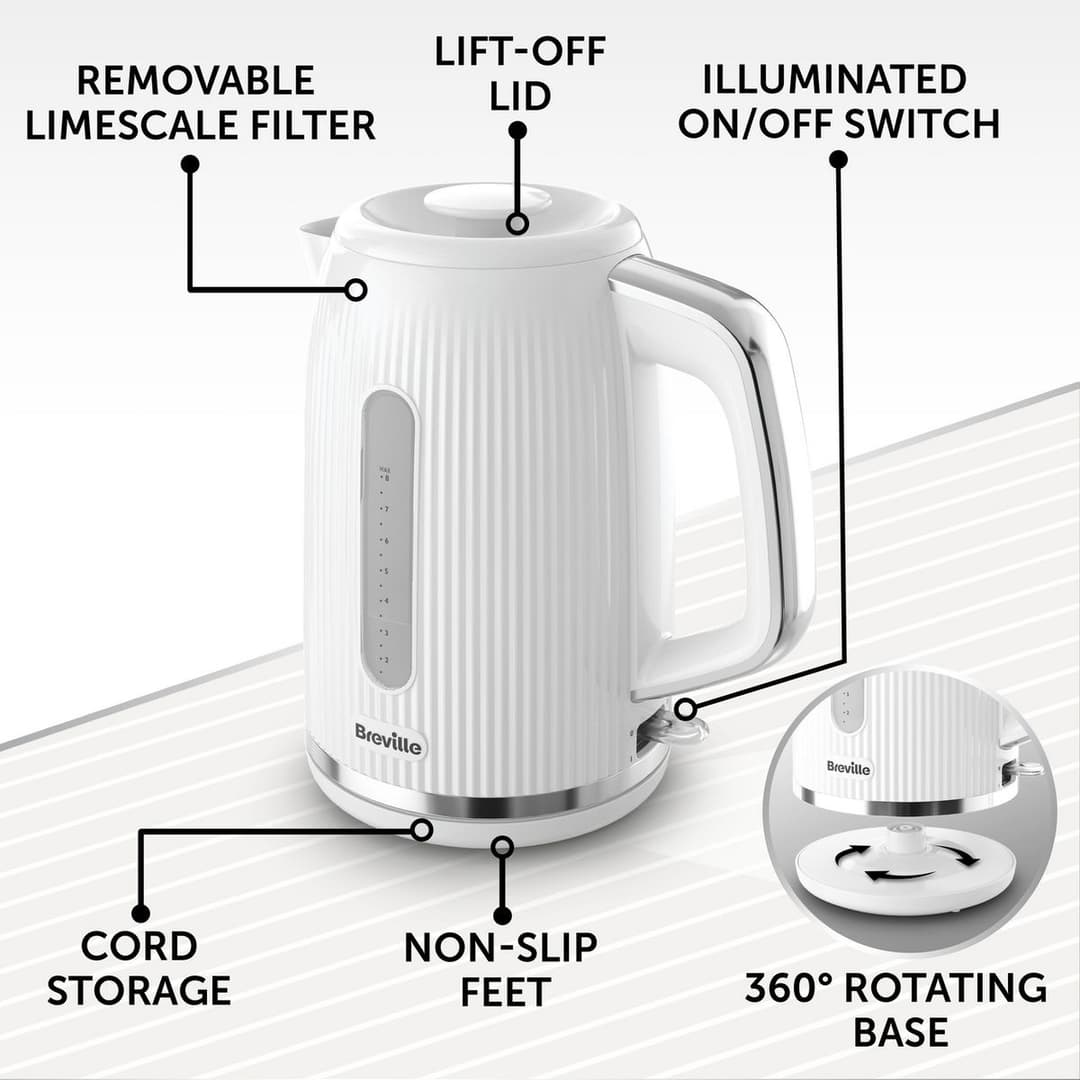 Breville VKT257 Bold Kettle - White - Image 5