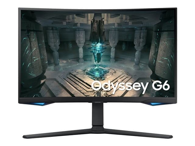 Samsung Odyssey G6 G65B Curved QHD 240Hz Gaming Monitor, Black - 32" (LS32BG650EUXXU)