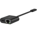 Belkin INC019BTBK USB Type-C to Gigabit Ethernet + Charge Adapter 100W Black thumbnail 2
