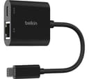 Belkin INC019BTBK USB Type-C to Gigabit Ethernet + Charge Adapter 100W Black thumbnail 3