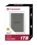 Transcend ESD360C Portable SSD USB Type-A/Type-C Gray 1TB thumbnail 4