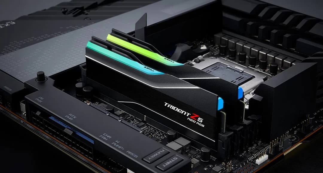 G.Skill Trident Z5 Neo RGB F5-6000J4048F24GX2-TZ5NR memory module 48 GB 2 x 24 GB DDR5 6000 MHz CL40 288-pin DIMM - Image 5
