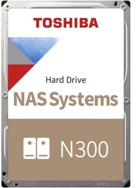 Toshiba N300 16TB Internal NAS Hard Drive, 3.5" SATA III, 7200 RPM (MN11ACA16TS) - Image 1