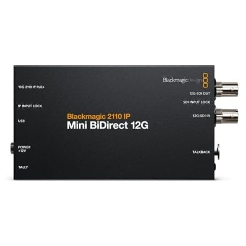 Blackmagic Design 2110 IP Mini BiDirect 12G (BM-CONVNVIPF/IP/12G) - Image 5