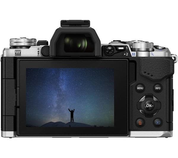 Olympus OM-D E-M5 Mark II Mirrorless Camera with M.Zuiko 12-50mm f/3.5-6.3 Lens - Silver - Image 2