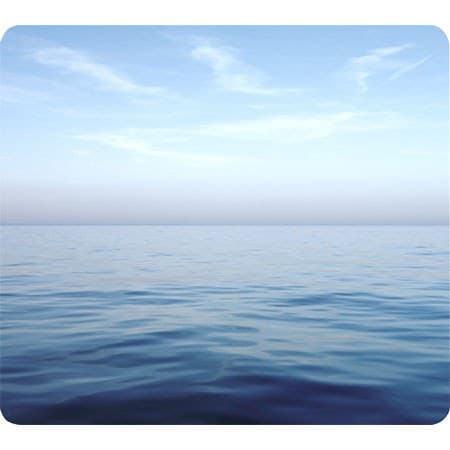 Fellowes Earth Series Recycled Mouse Pad 5903901 - Blue Ocean - 228 x 203 x 2 mm