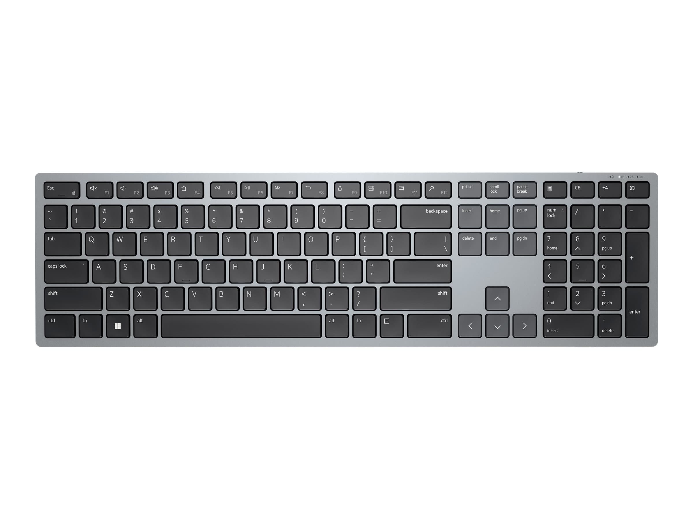 Dell KB700 Multi-Device Wireless Keyboard Titan Grey - UK QWERTY