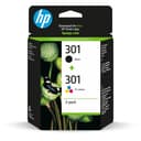 HP 301 Black & Tri-colour Original Ink Cartridges - 2-Pack thumbnail 1