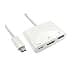 CablesDirect USB3C-HDMIUSB-WPD - 15CM USB Type C M - HDMI & USB Adaptor with PD Function - Image 2