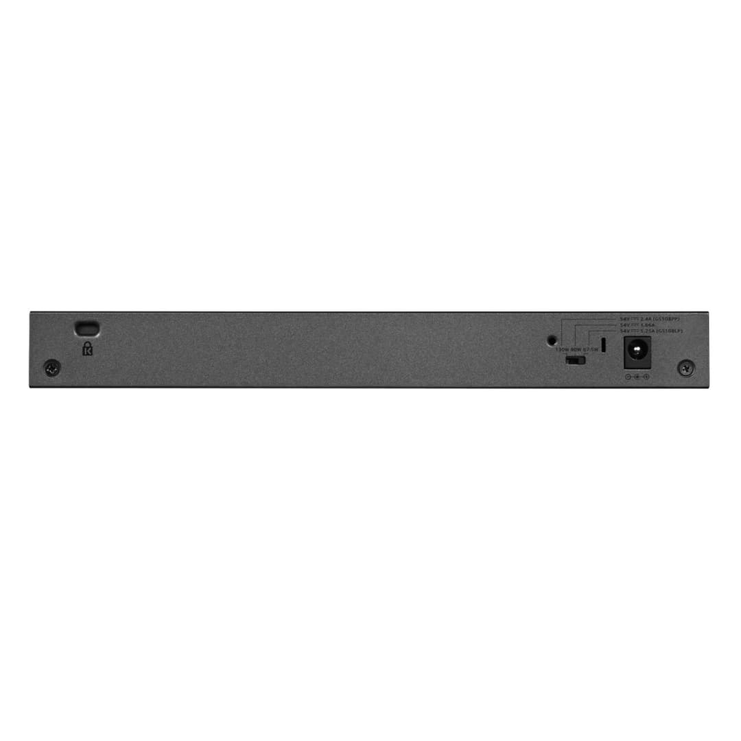 NETGEAR ProSAFE GS108LP Unmanaged Gigabit Ethernet 8 Ports Network Switch - Black - Image 8