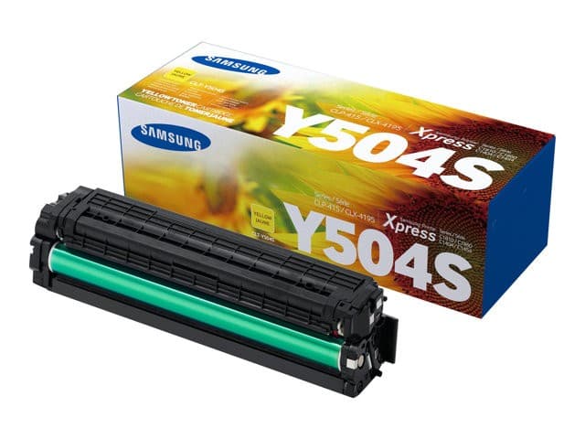 HP CLT-Y504S - yellow - original - toner cartridge (SU502A) - Image 3