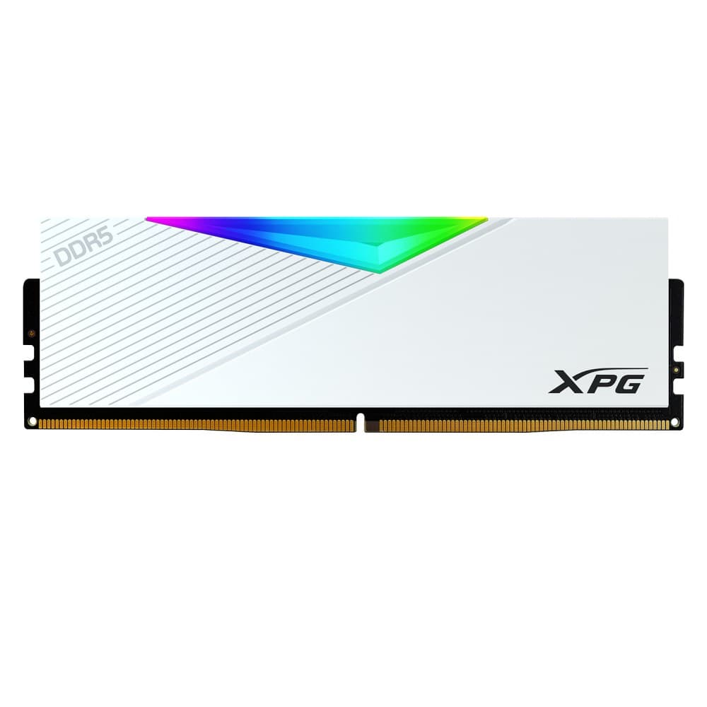 ADATA XPG LANCER RGB 32 GB (2 x 16 GB) DDR5 6400MHz CL32 White Memory Kit - Image 2