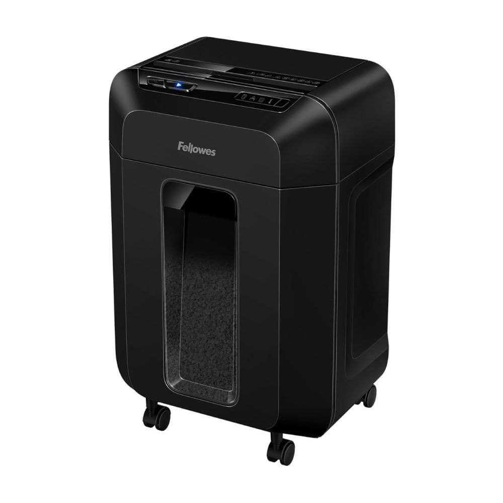Fellowes AutoMax 80M Mini-Cut Hybrid Shredder, 80 Sheet Auto Feed / 8 Sheet Manual, Security Level P-4, 17 Litre Bin, Black