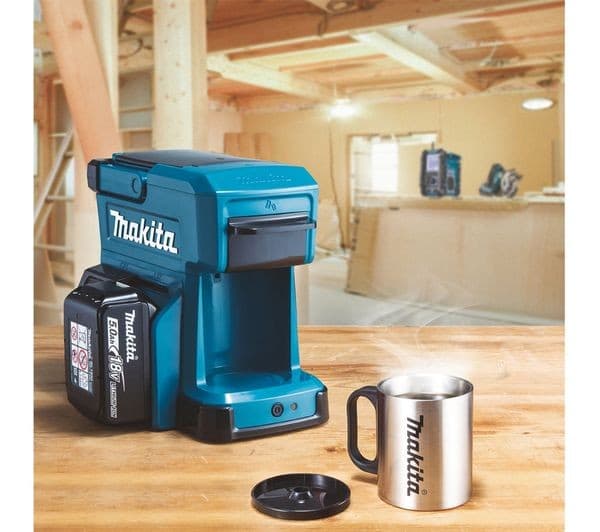 MAKITA DCM501Z 18V LXT / 12V CXT Cordless Filter Coffee Machine - Green (Body Only, No Battery or Charger) - Image 4