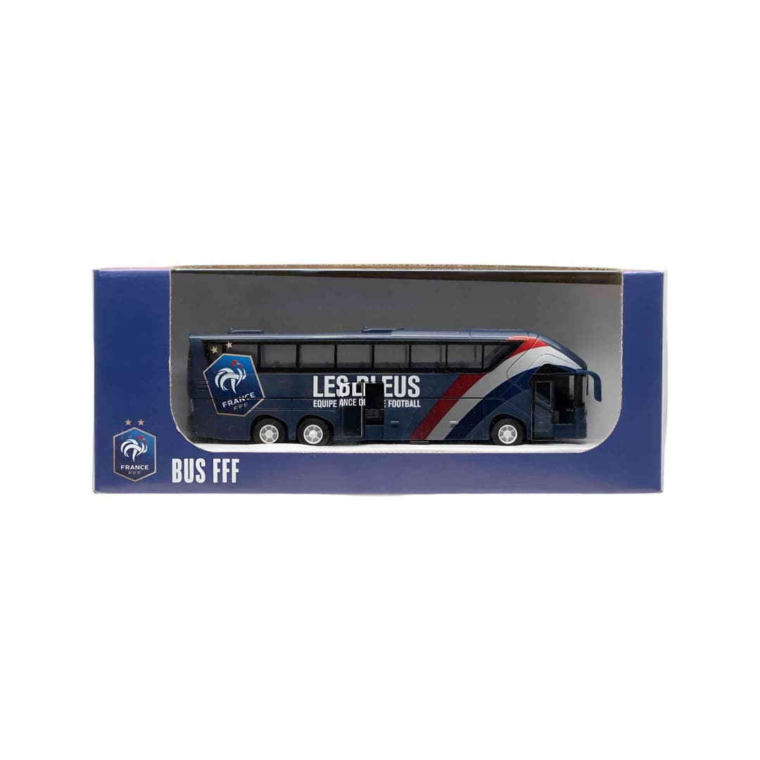 France Bus Model Football Team Coach Toy - 28cm - Image 3