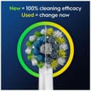 Oral-B Pro CrossAction Toothbrush Heads White - 8 Pack thumbnail 5