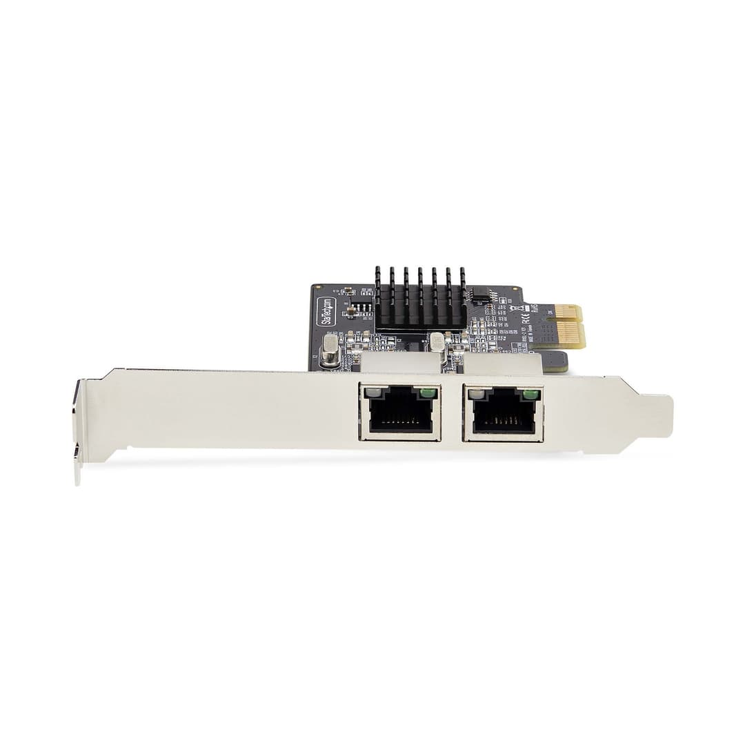 StarTech.com 2-Port Gigabit PCIe Network Adapter Card, 10/100/1000Mbps PCI Express NIC, Dual Realtek RTL8111H, Works with Windows and Linux, TAA Compliant - Image 3