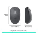 Logitech M196 Wireless Bluetooth Optical Mouse, Graphite thumbnail 8