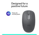 Logitech M196 Wireless Bluetooth Optical Mouse, Graphite thumbnail 10