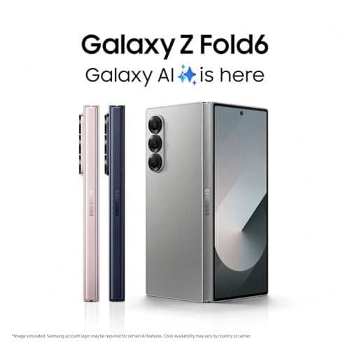 Samsung Galaxy Z Fold6 5G 256GB Silver Shadow (SM-F956B) - Image 2