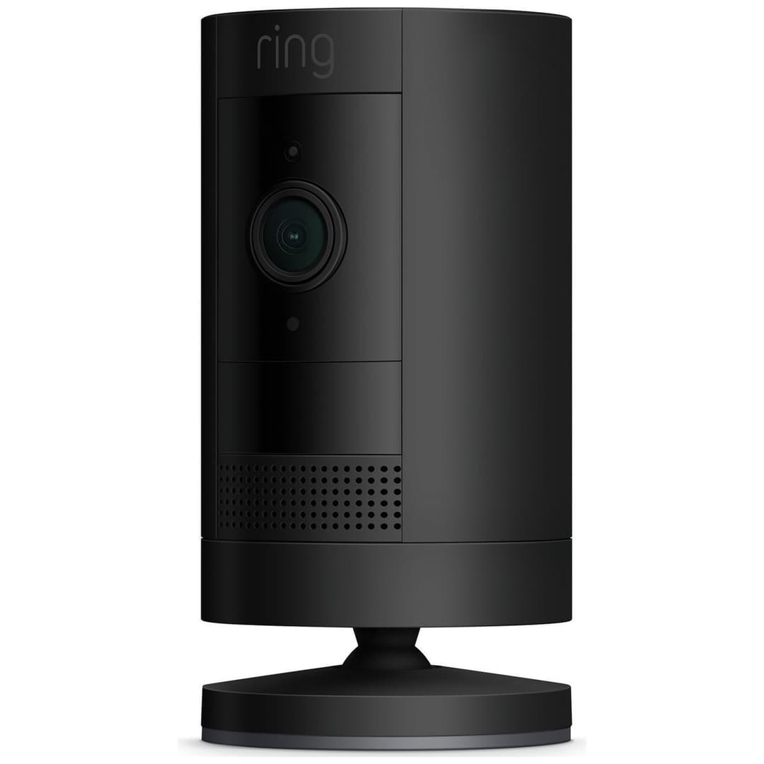 RING Stick Up Cam Battery 3rd Generation 1080p HD WiFi Security Camera Two-Way Talk - Black - Image 1