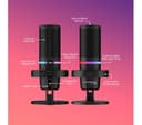 HYPERX DuoCast Gaming Microphone - Black thumbnail 3