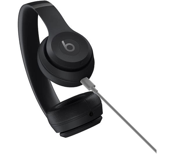 Beats Solo 4 Wireless Bluetooth On-Ear Headphones - Black - Image 6