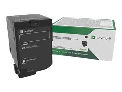 Lexmark 73B20K0 Black Original Return Programme (LRP) Toner Cartridge - 20,000 Pages, for CS827de / CX827de - Image 1