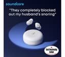 ANKER Soundcore Sleep A30 Wireless Bluetooth Noise-Cancelling Earbuds - White thumbnail 2