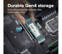 CRUCIAL E100 M.2 2280 PCIe Gen4 NVMe Internal SSD - 1 TB thumbnail 4