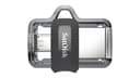 SanDisk Ultra Dual m3.0 USB flash drive 128 GB USB Type-A / Micro-USB 3.2 Gen 1 (3.1 Gen 1) Black, Silver, Transparent thumbnail 4