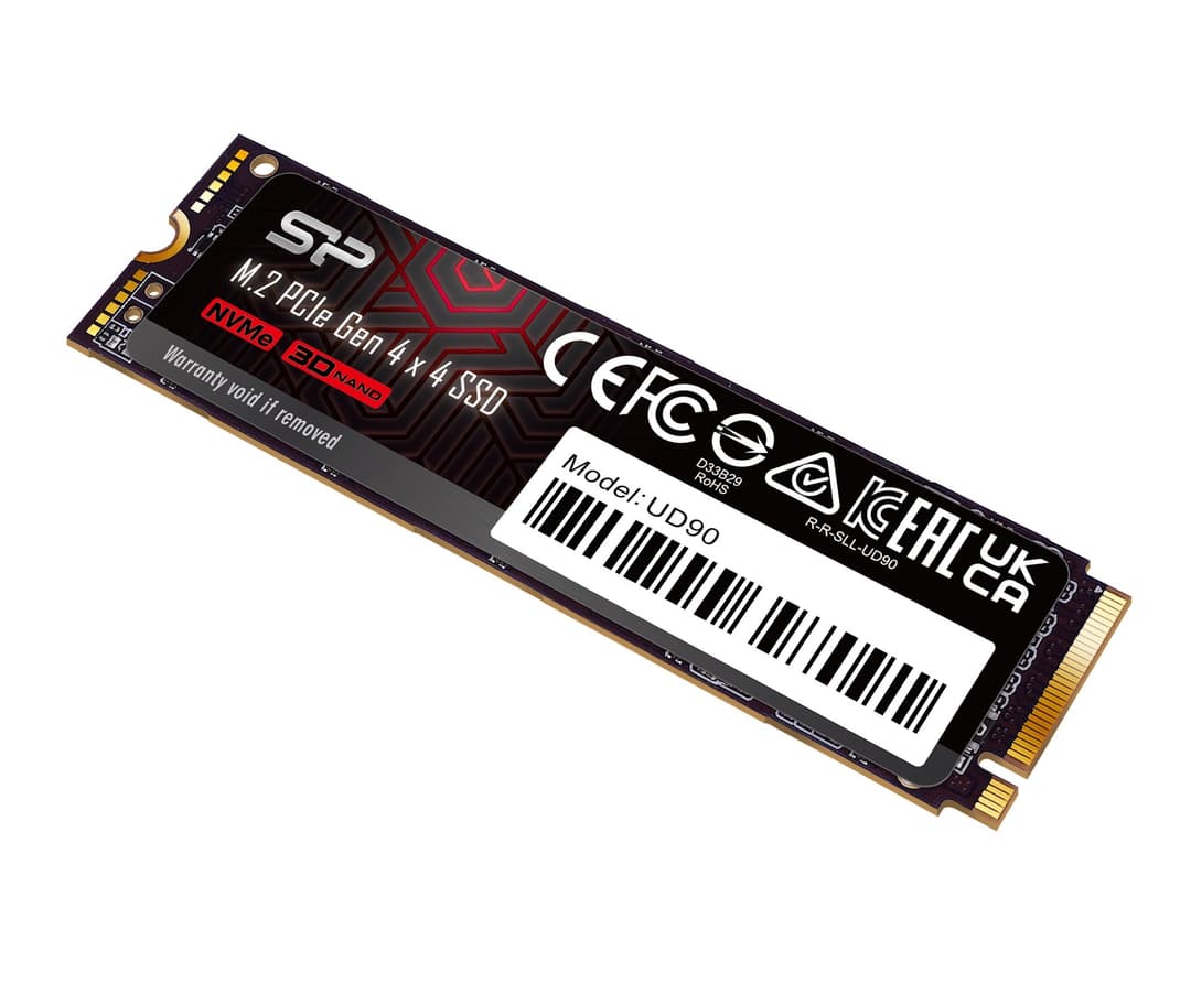 500GB Silicon Power UD90 SSD PCIe Gen 4x4 NVMe 1.4 M.2 2280 Solid State Disk - Image 3