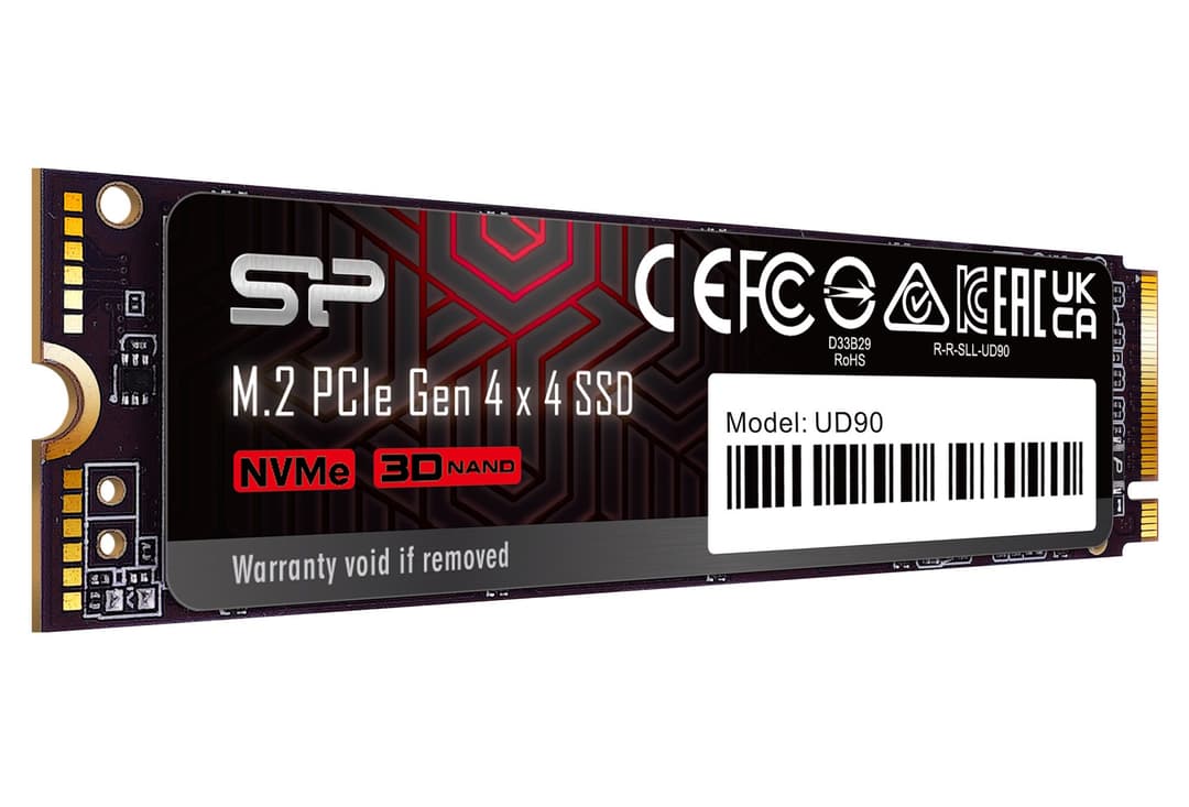 500GB Silicon Power UD90 SSD PCIe Gen 4x4 NVMe 1.4 M.2 2280 Solid State Disk - Image 4