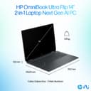 HP OmniBook Ultra Flip 14-fh0006na Intel® Core Ultra 7 256V 16GB RAM 1TB SSD 14" OLED Touchscreen 3K 120Hz Windows 11 Home 2-in-1 Copilot+ Laptop thumbnail 8