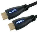 StarTech.com Xclio 5m Cavo HDMI con Ethernet - Intrecciato Cavo/Oro Connettori/LED Blu thumbnail 1