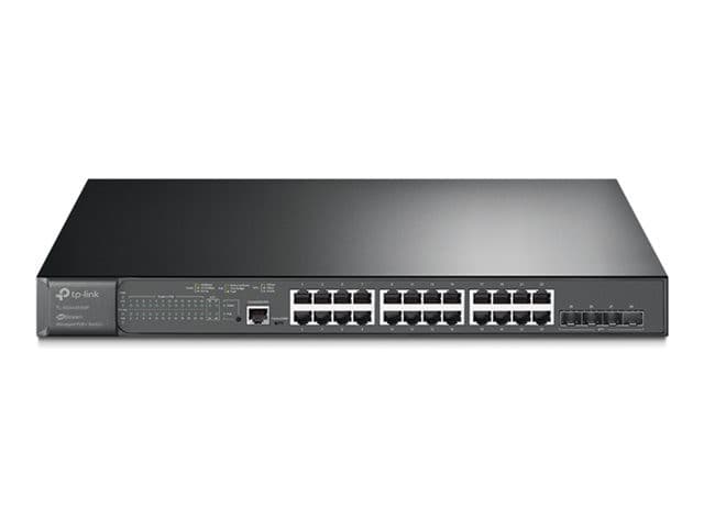 TP-Link JetStream TL-SG3428XMP V3.6 24-Port Gigabit PoE+ (384W) L2+ Managed Switch with 4x 10GE SFP+ - Rack-mountable - Image 2
