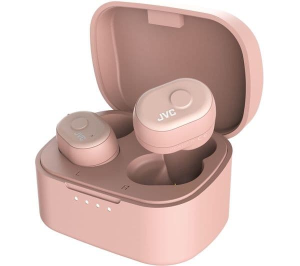 JVC HA-A10T-P-U Wireless Bluetooth Earphones - Pink - Image 2