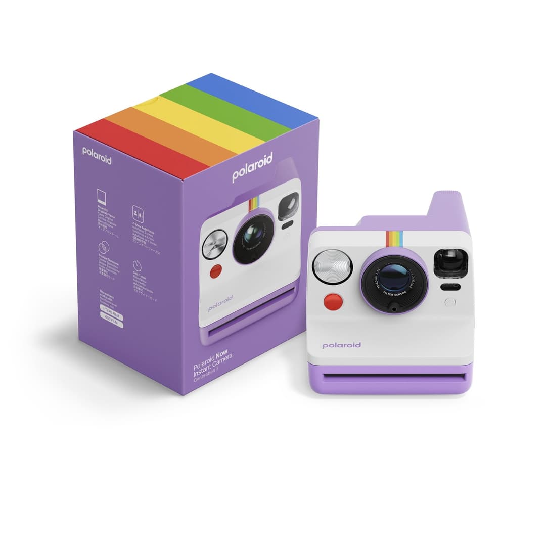 Polaroid Now Generation 3 Instant Camera- Purple - Image 1