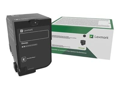 Lexmark 75B20K0 Black Return Program Toner Cartridge for CS727de / CS728de / CX727de (LRP) - Image 1