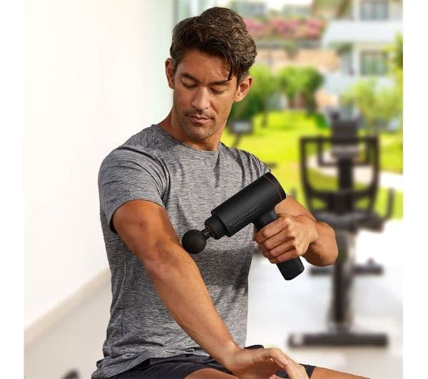 SHARPER IMAGE Powerboost Sport Deep Tissue Massager - Black - Image 3