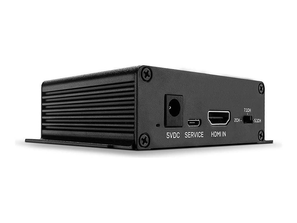 Lindy HDMI 18G Audio Extractor 4K60 Black - 38361