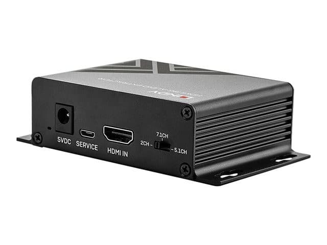 Lindy HDMI 18G Audio Extractor 4K60 Black - 38361 - Image 4