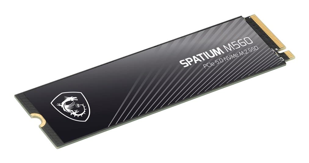MSI Spatium M560 PCIE 5.0 NVME M.2 1TB PCI Express 5.0 3D NAND - Image 3
