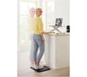 Leitz Ergo Cosy Standing Desk Converter with Sliding Tray - Grey thumbnail 6